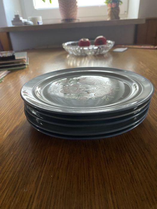 Talerze porcelit Pruszkow