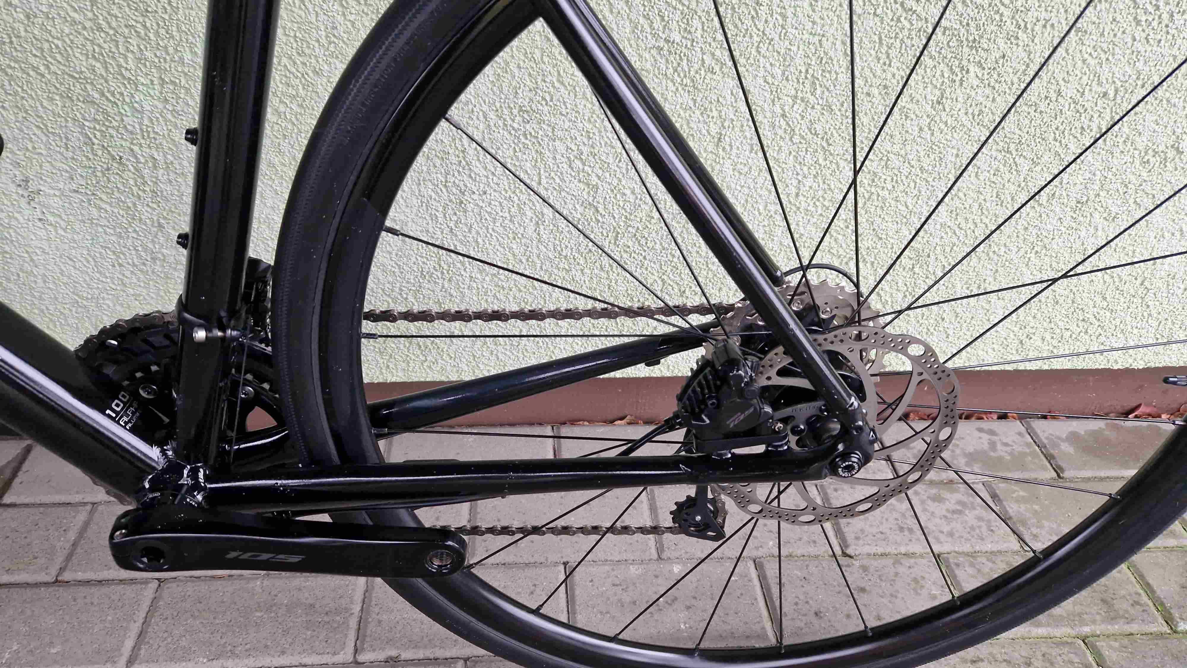 TREK domane 105 2x12 jak NOWY hydraulika r56 OKAZJA sztywne osie