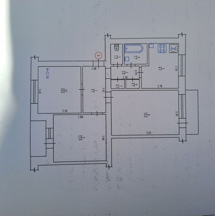 Продаж 3 кім квартири від власника