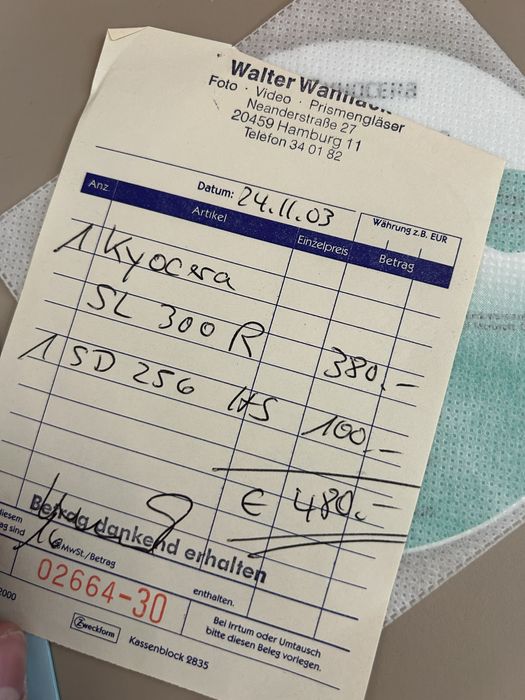 РІДКІСНИЙ Kyocera Finecam SL300R