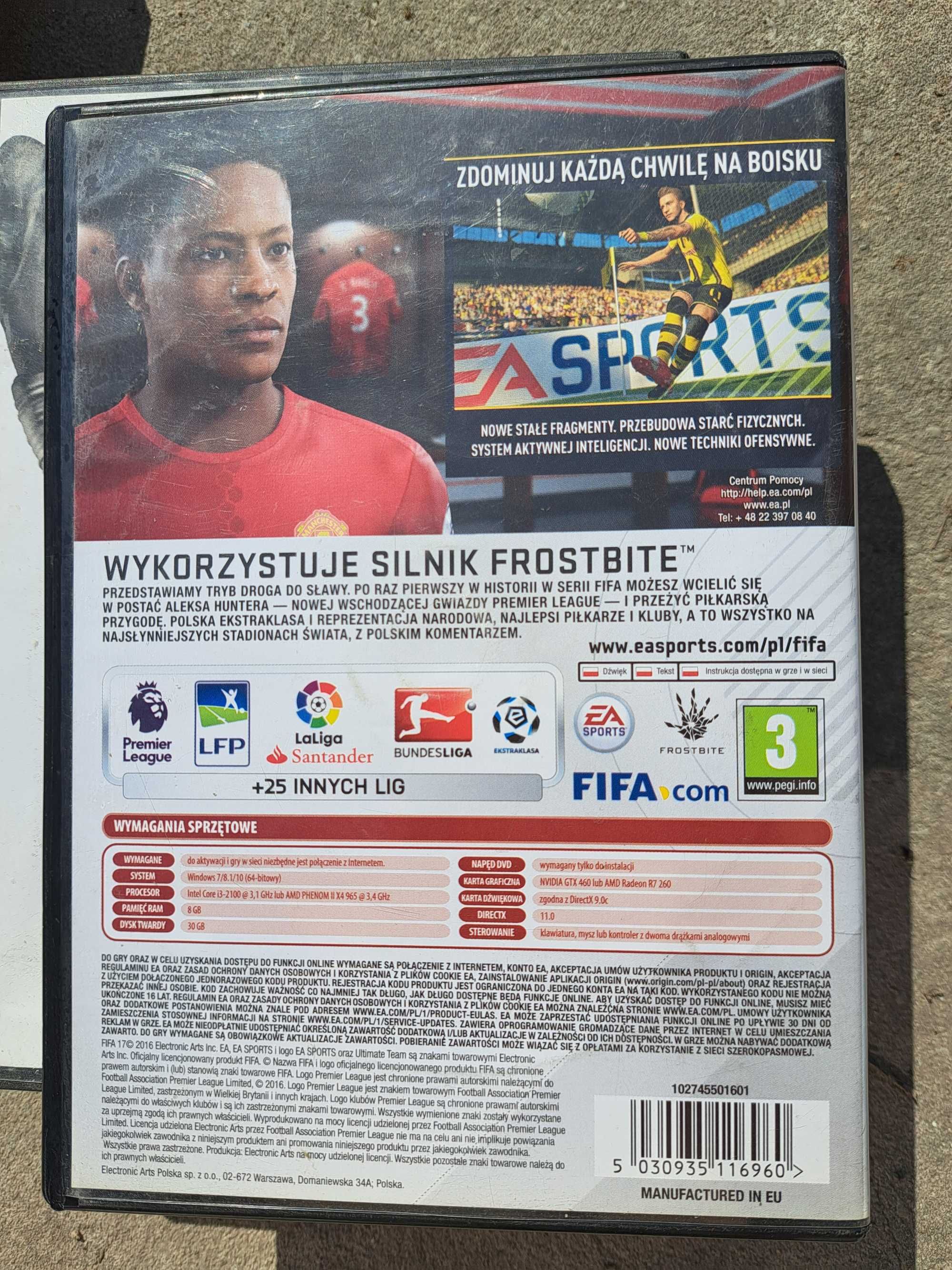 Gra Fifa 17 na Pc