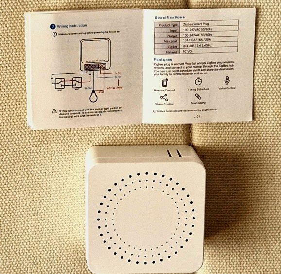 Zigbee реле BSD17 (чіп BL702) – сумісне з eWeLink та Home Assistant