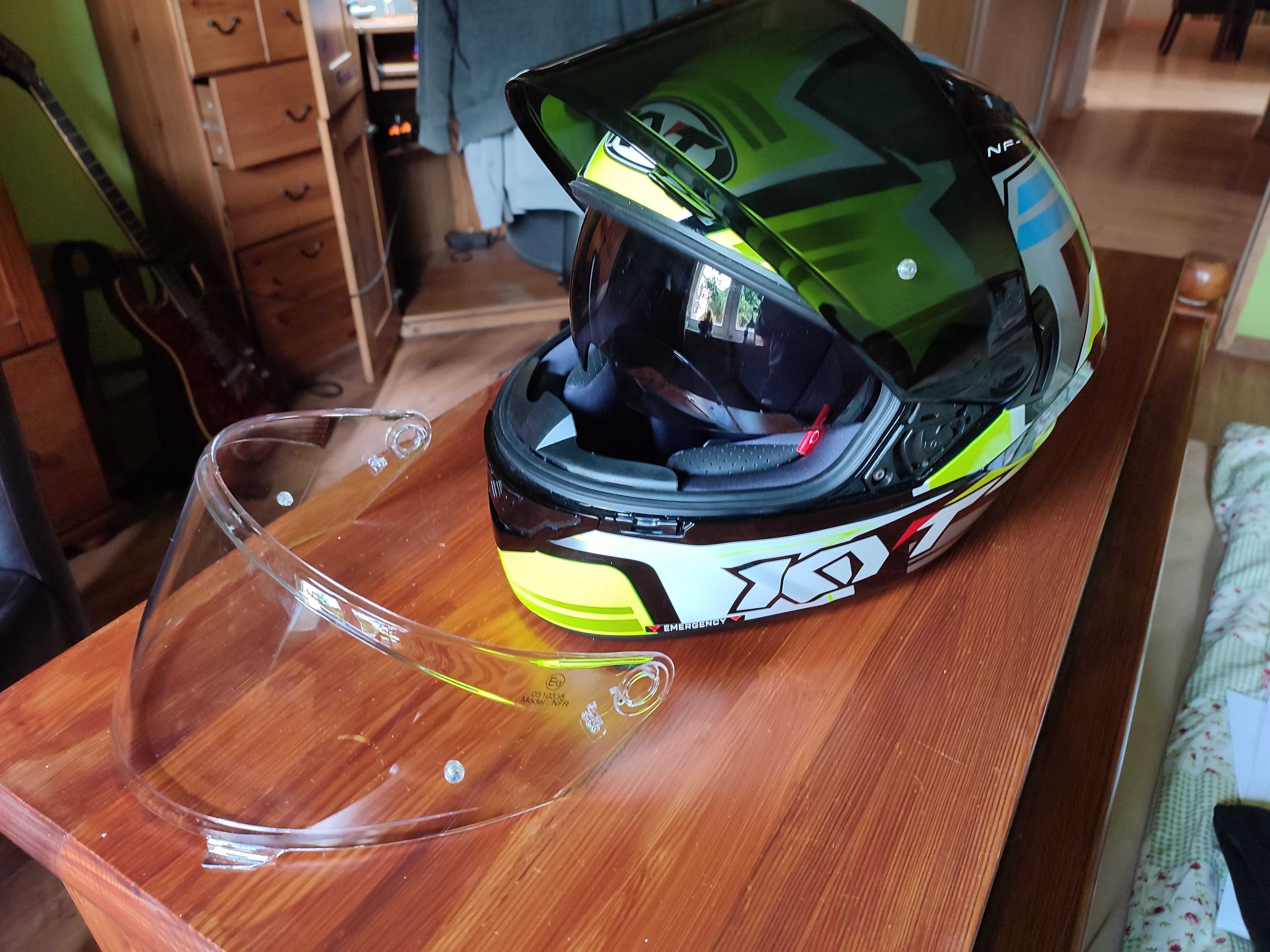 Kask motocyklowy KYT NF-R roz. M