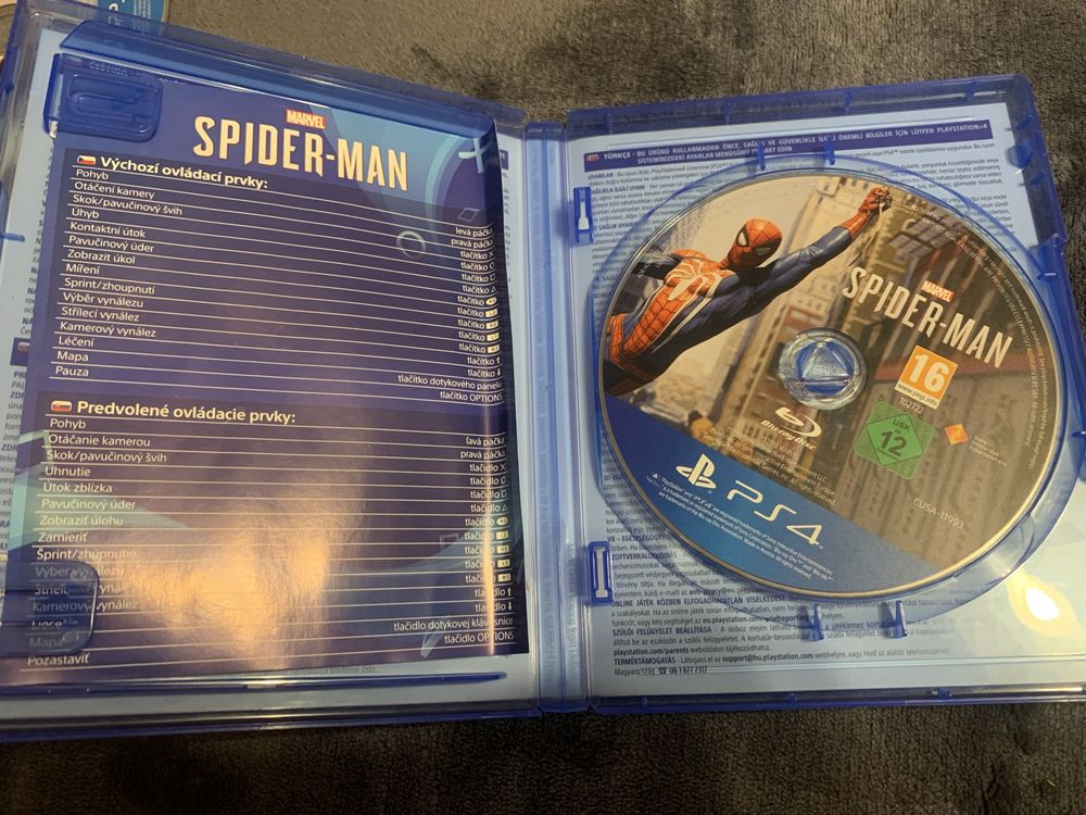 Ігри ps4 spider man та killzone