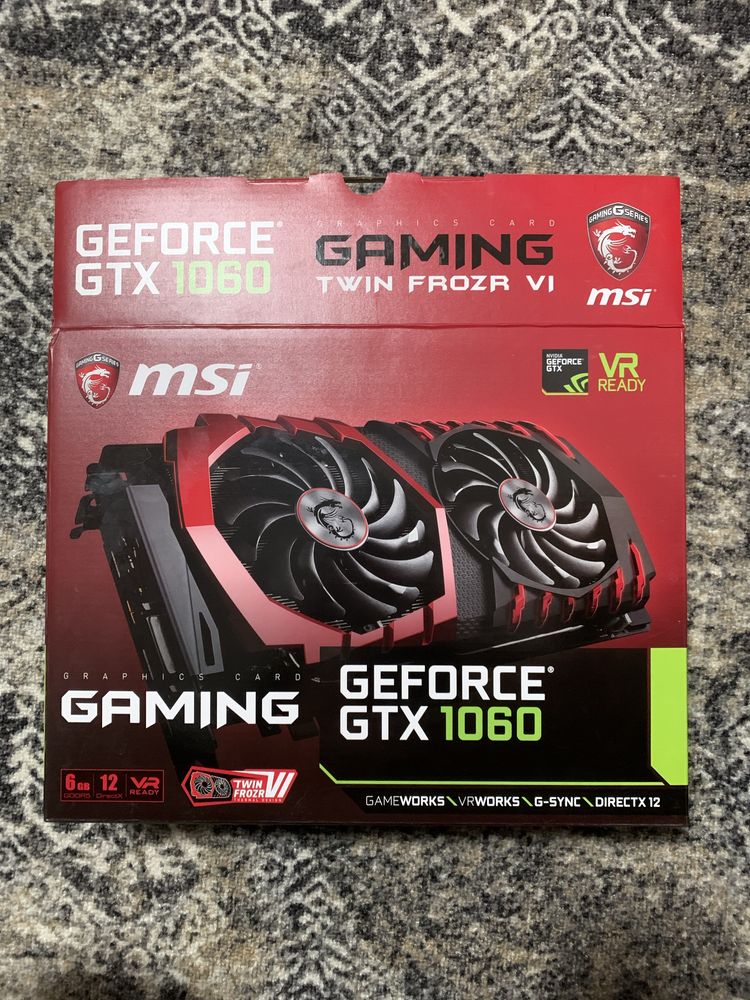 Ігровий компʼтер GTX 1060 6gb, Intel Core i5-9400f