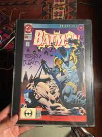 Batman Knightfall 500 October 1993 Autographed