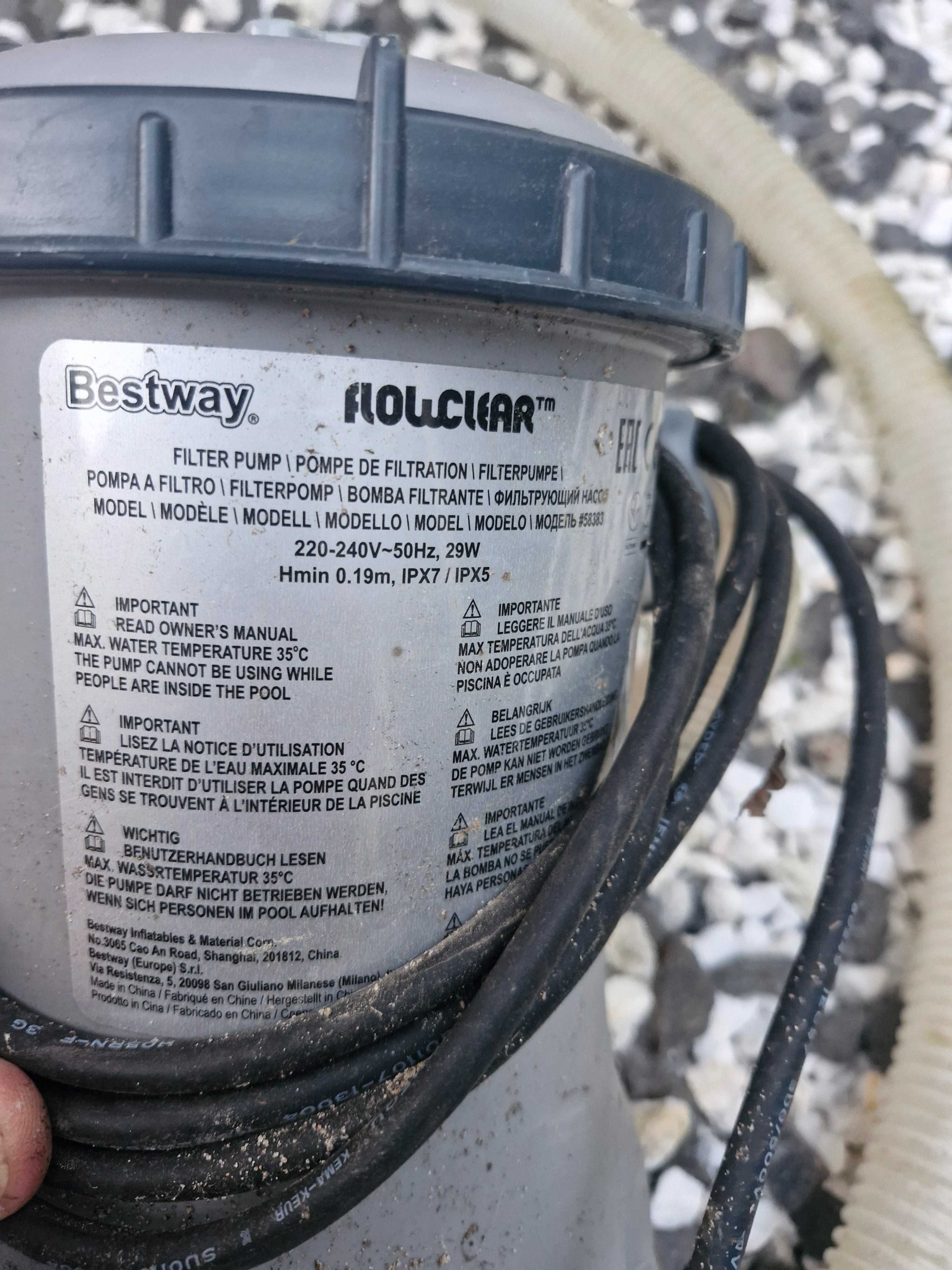 Filtr do basenu Bestway KOMPLET