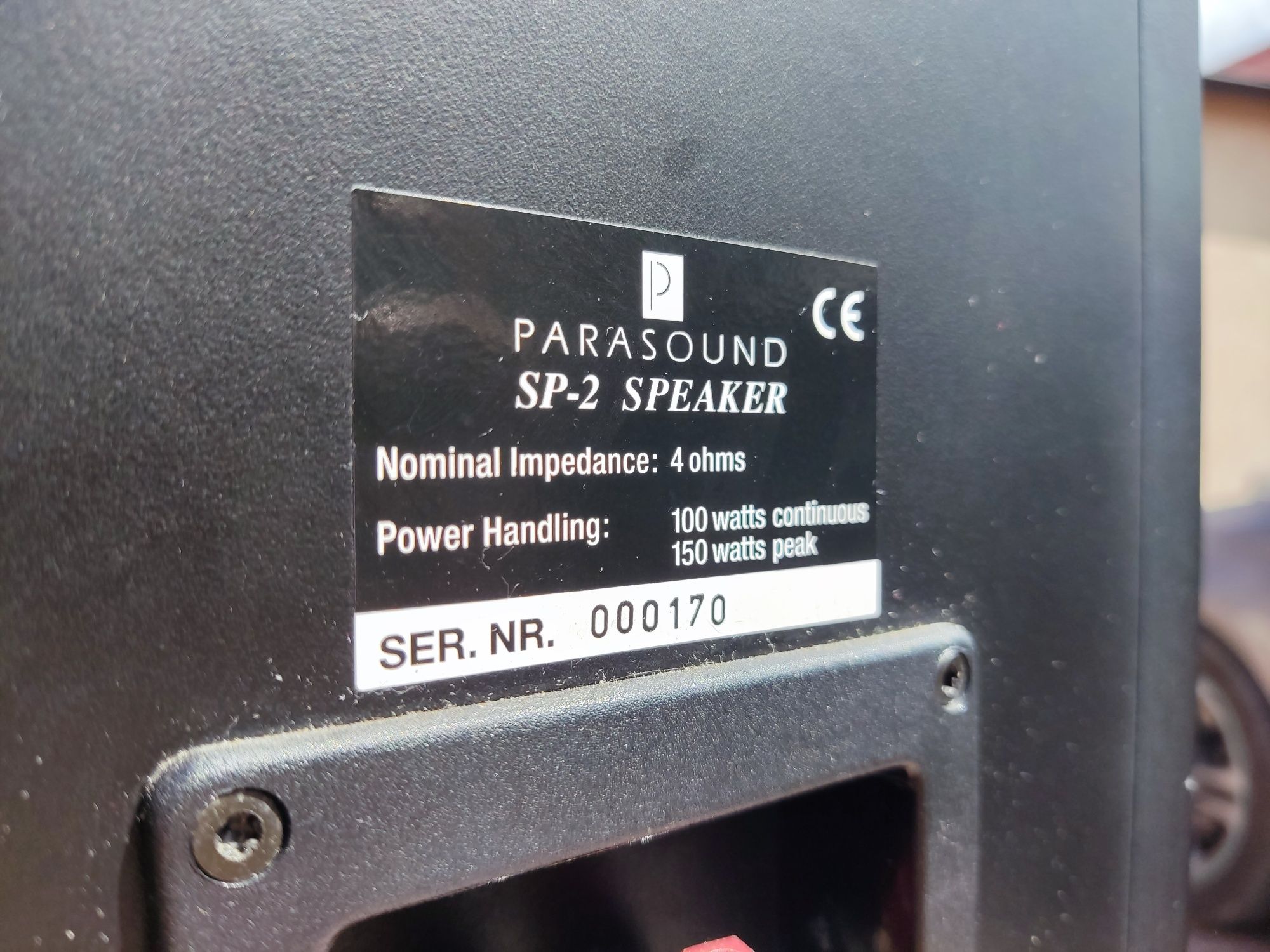 PARASOUND SP-2 Amerykański HI END unikatowe kolumny głośnikowe