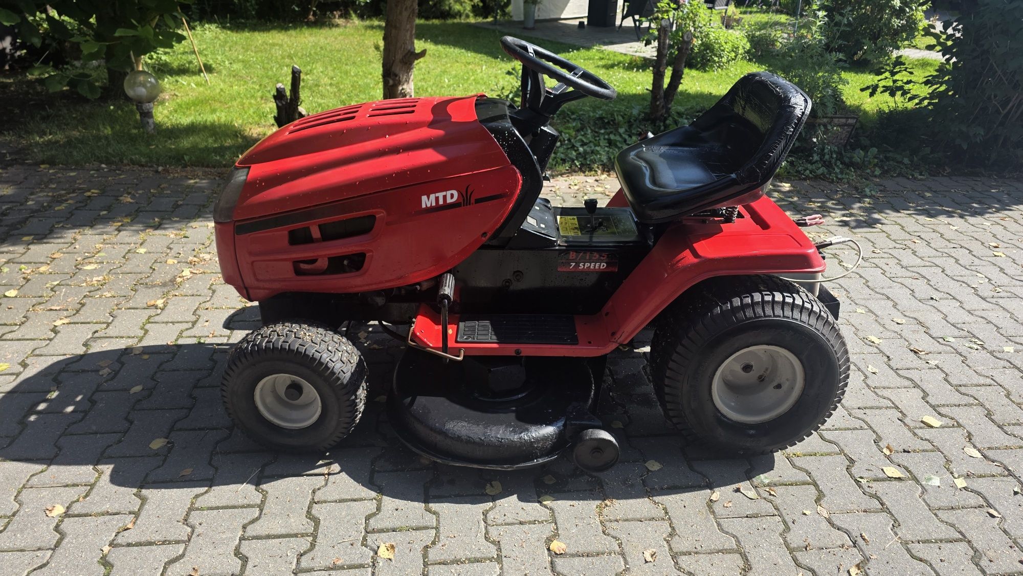 traktorek MTD kosiarka 15,5KM silnik briggs&stratton  2 noże=107cm