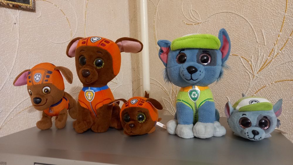 Зума, Рокки Глазастики Щенячий патруль