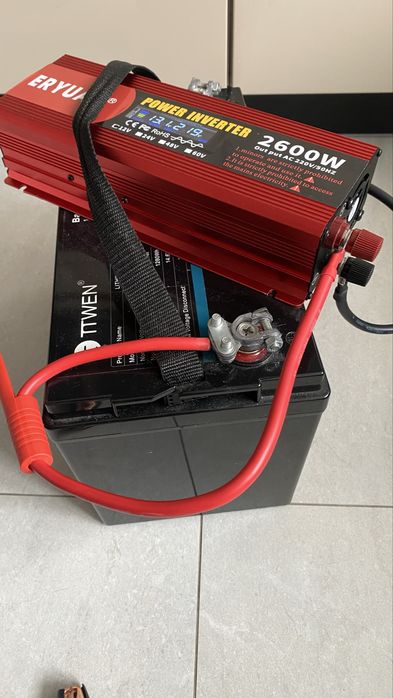 Продам інвертор + акумулятор LiFePO4 + зарядний пристрій