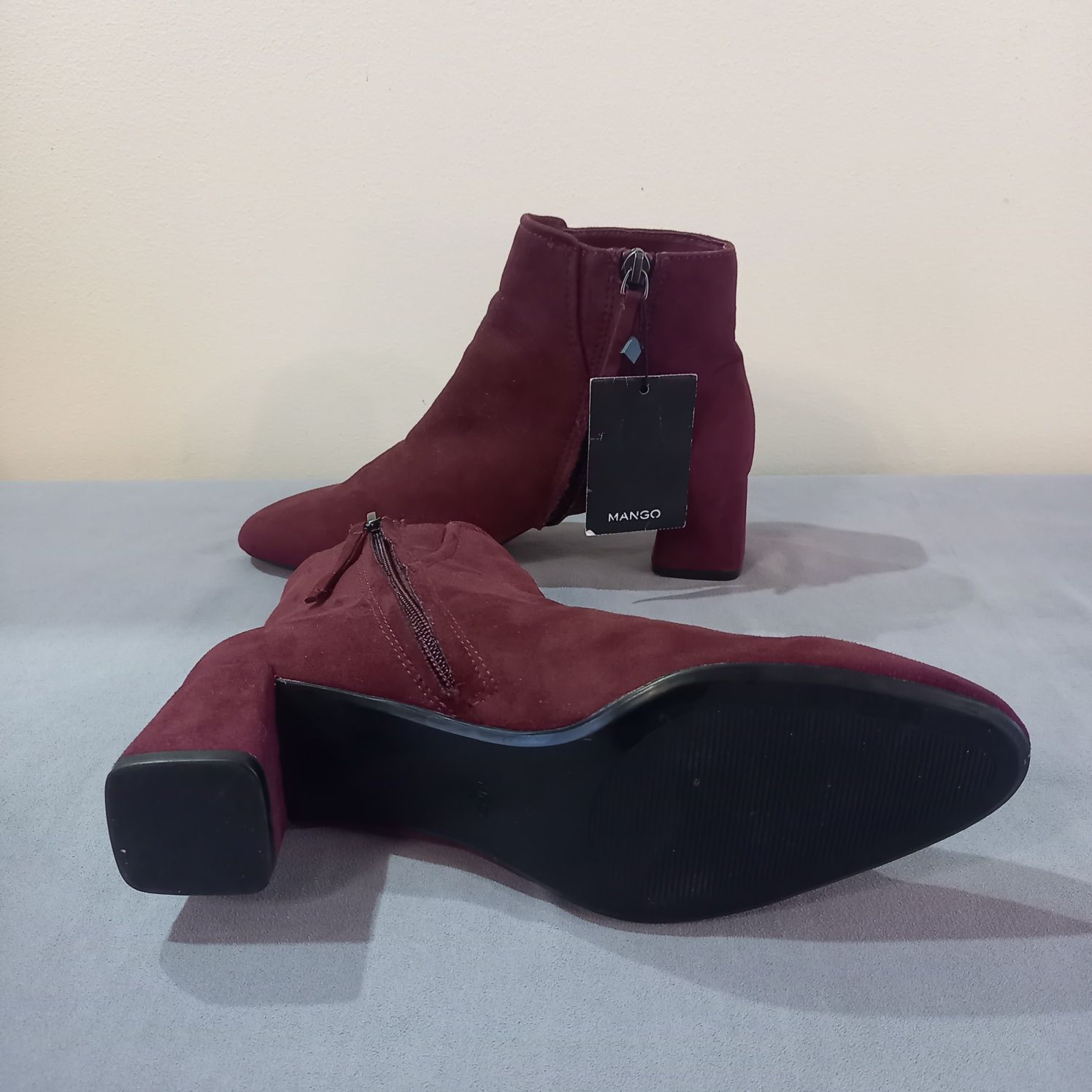 Botki Mango.  37 - 40. Nowe. Przecena z 35.99€.