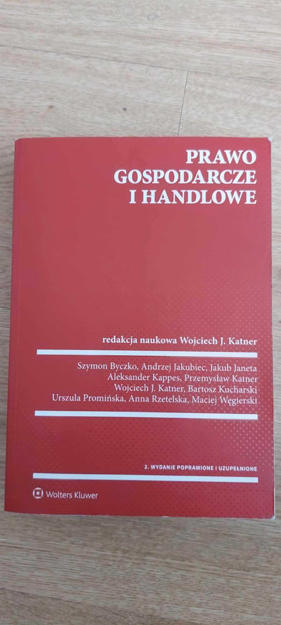 Książka prawo gospodarcze i handlowe Wolters Kluwer