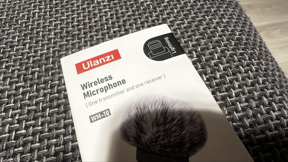 Świetny mikrofon Ulanzi Bezprzewodowy mikrofon