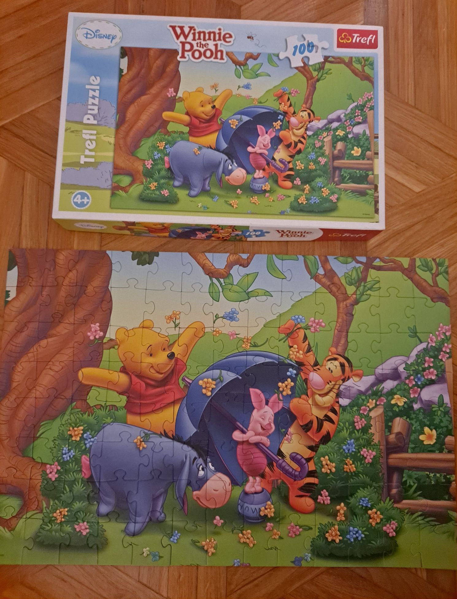 Puzzle Trefl Kubuś Puchatek 100 elementów