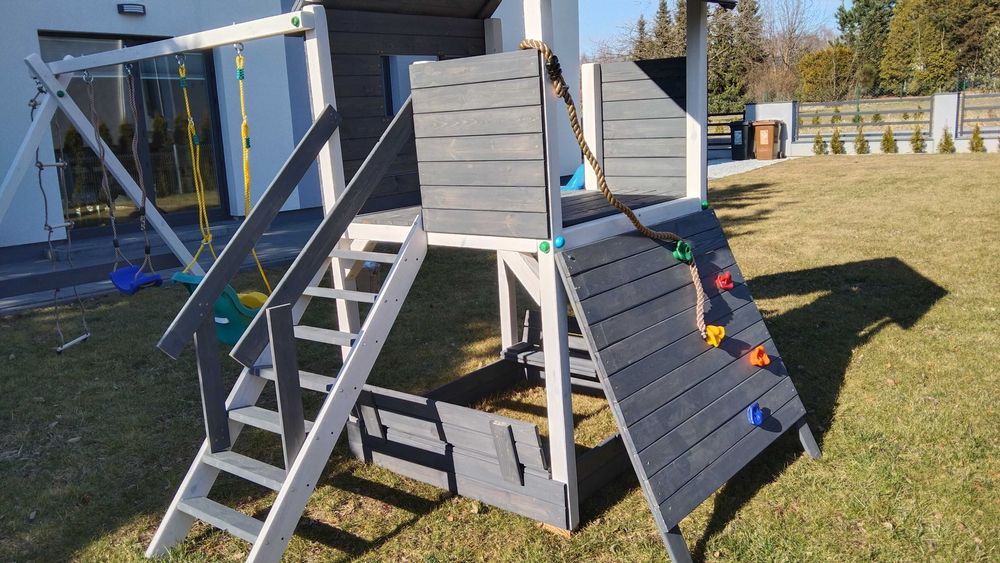 %RATY% POSEZONOWA OBNIŻKA Plac zabaw domek dla dzieci MONTAŻ