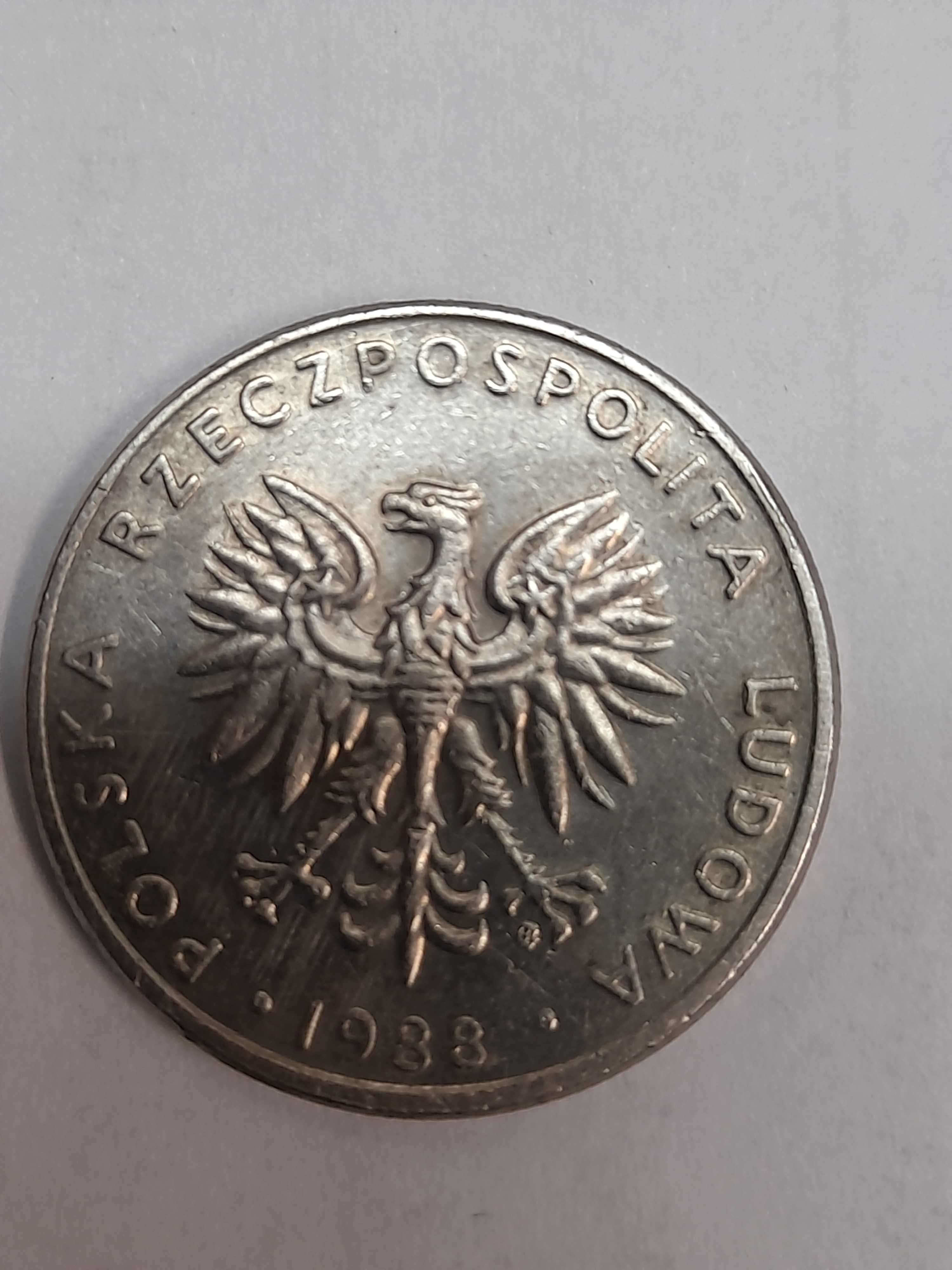 20 złotych prl 1988 r. 1990r.