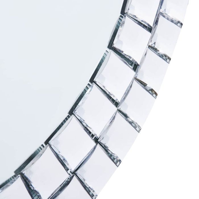 vidaXL Lustro ścienne, 50 cm, szkło hartowane