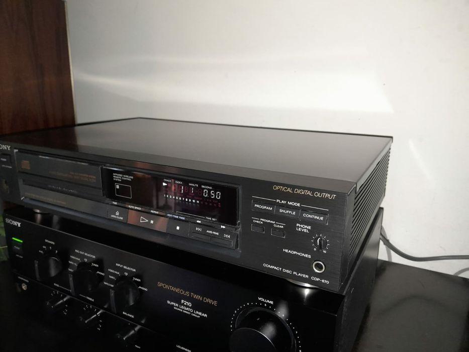 Leitor de CD Sony