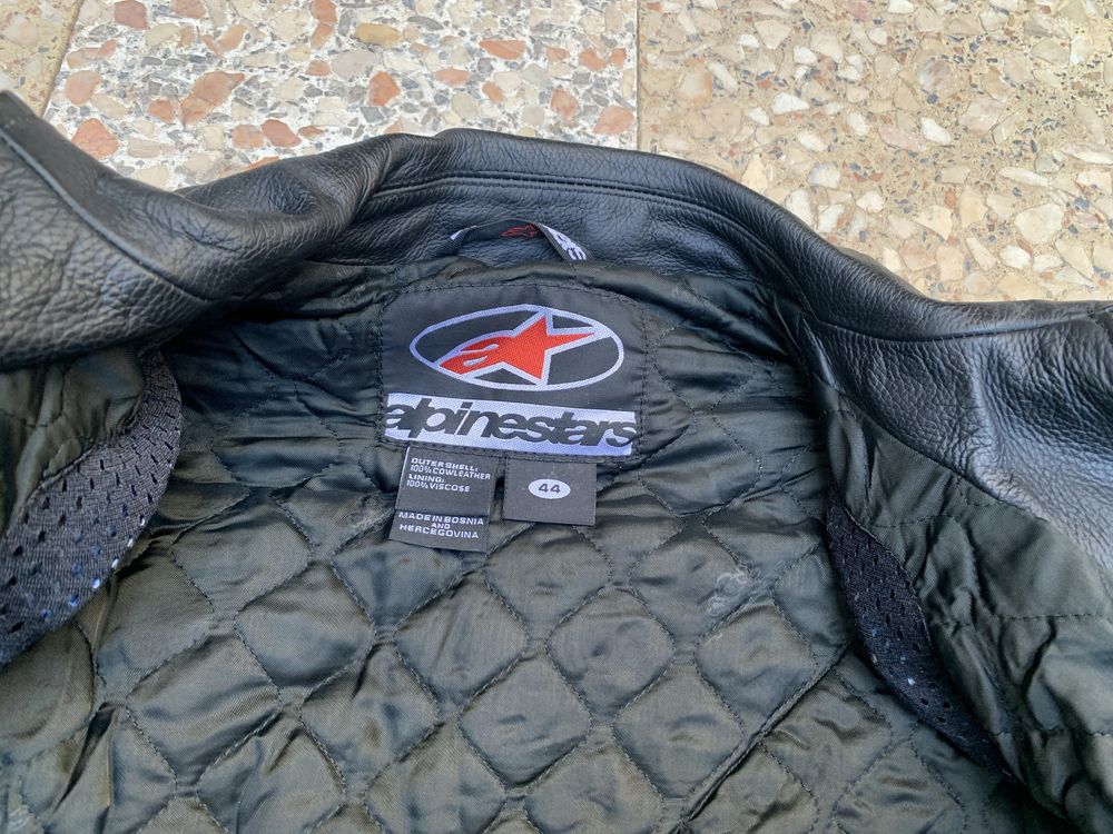 Blusão em pele Alpinestars