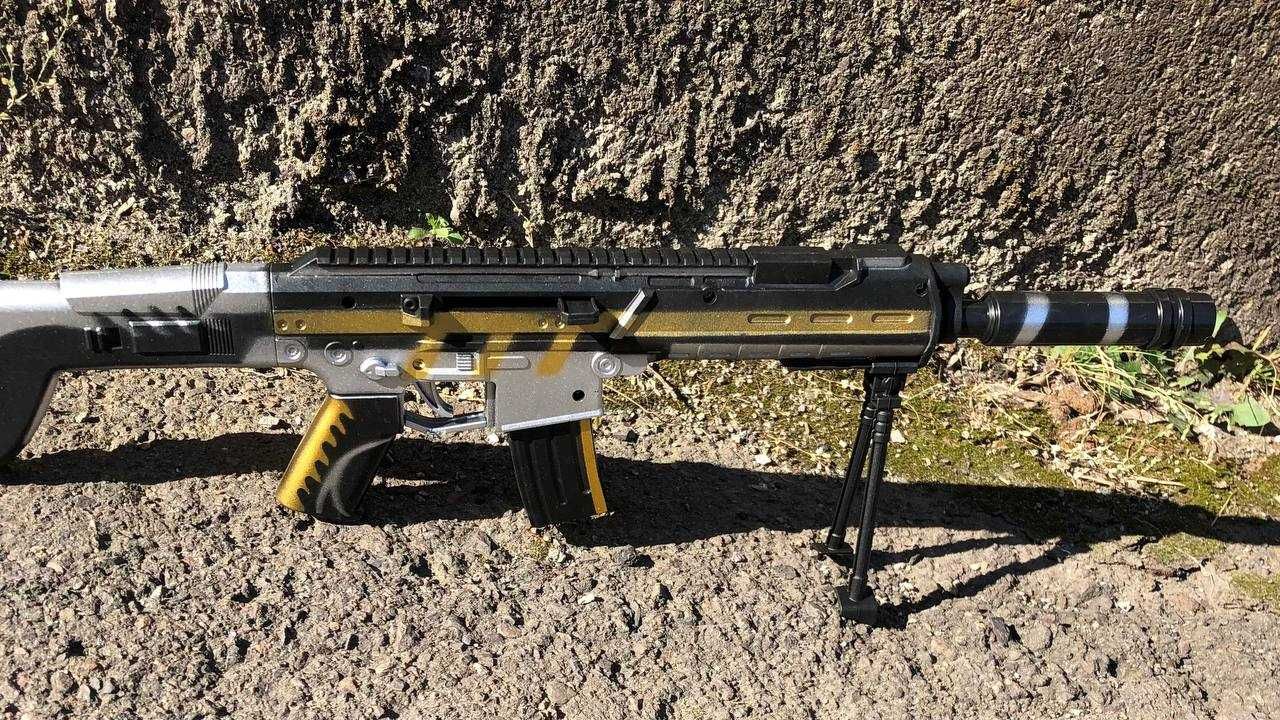 Снайперська гвинтівка AWM 43 см   в комплектi безпечнi кулi та снаряди