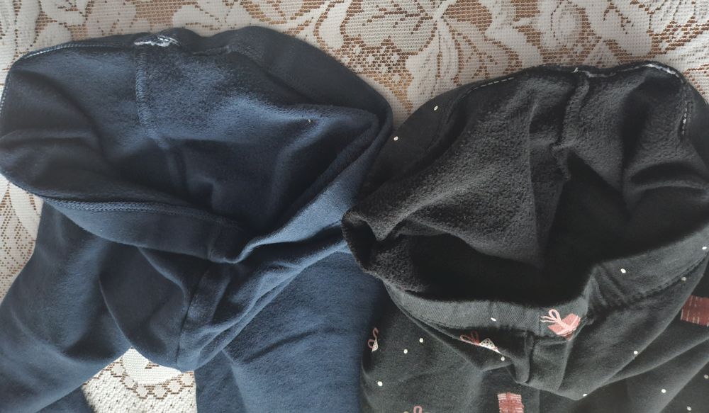 Zestaw świątecznych getrów dla dziewczynki