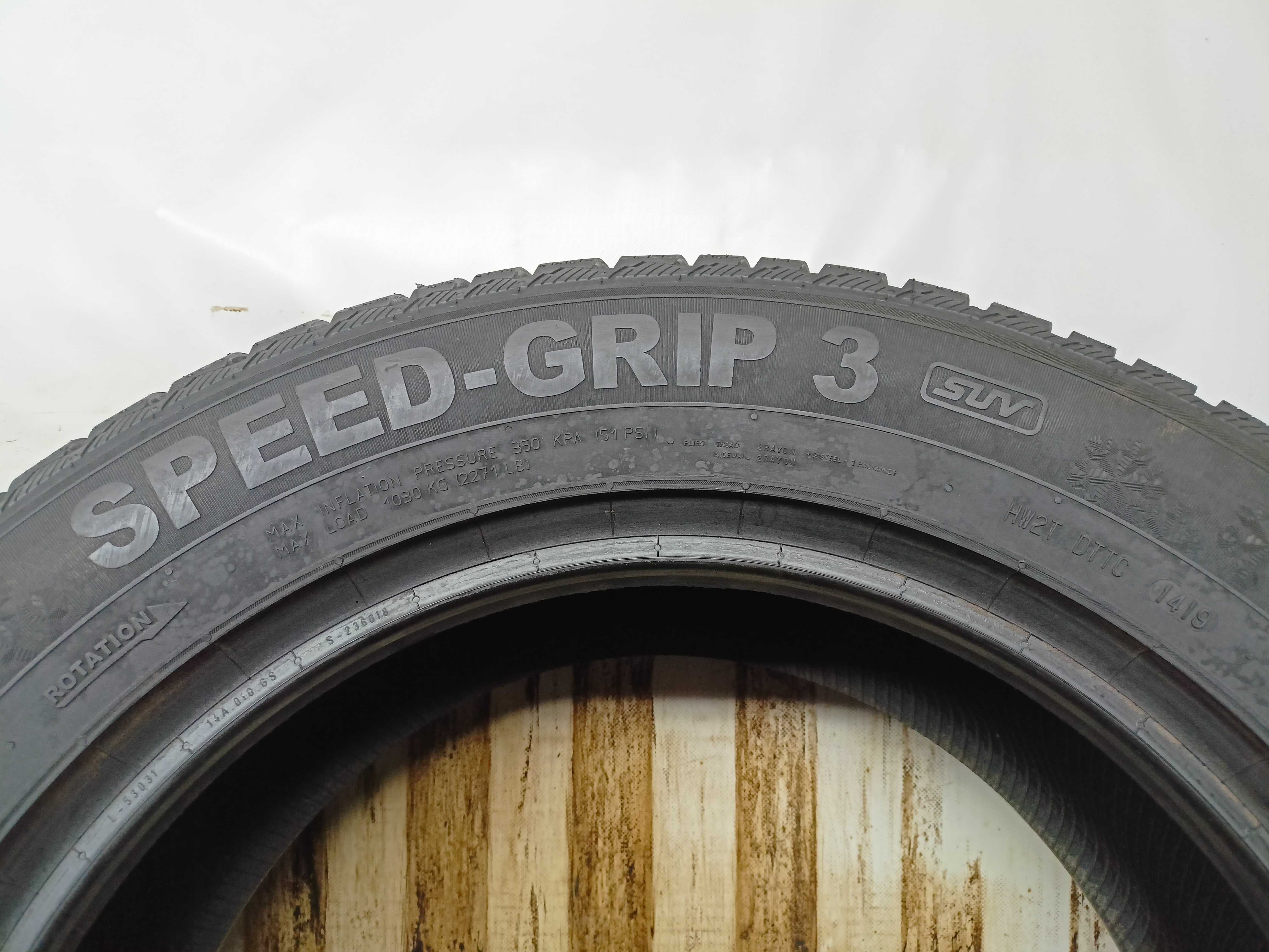 Semperit Speed-Grip 3 255/55/18 2019r. 109V Nowe (4591)