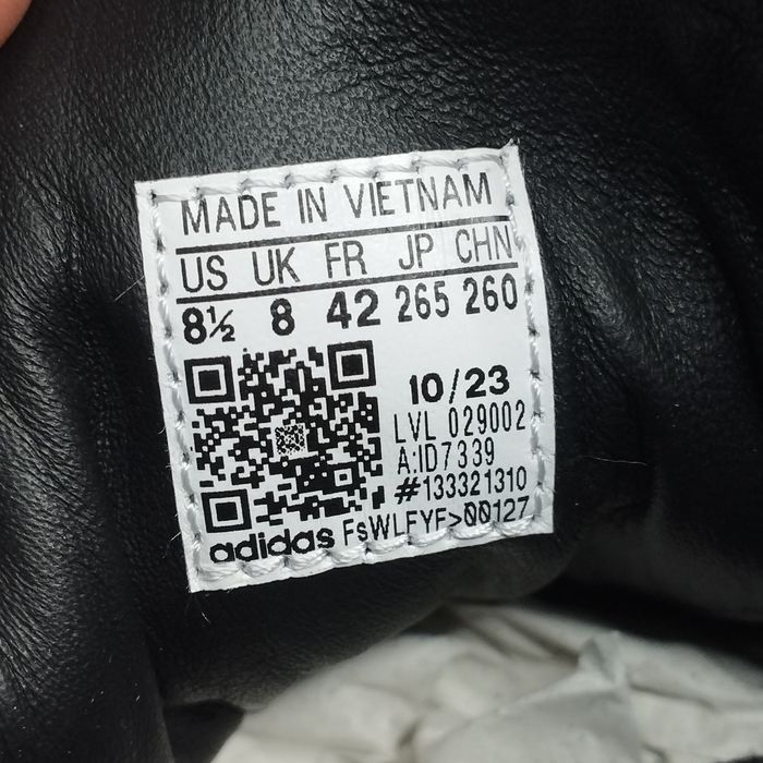 41,44,45,46. Шкіряні кросівки Adidas Fucking Awesome X Samba Black ID7