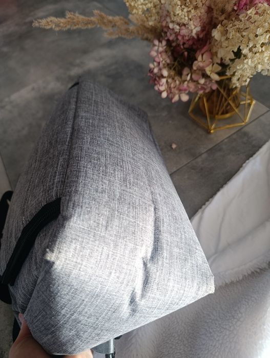 Torba do wózka na ramię Zagatto  i biały kocyk