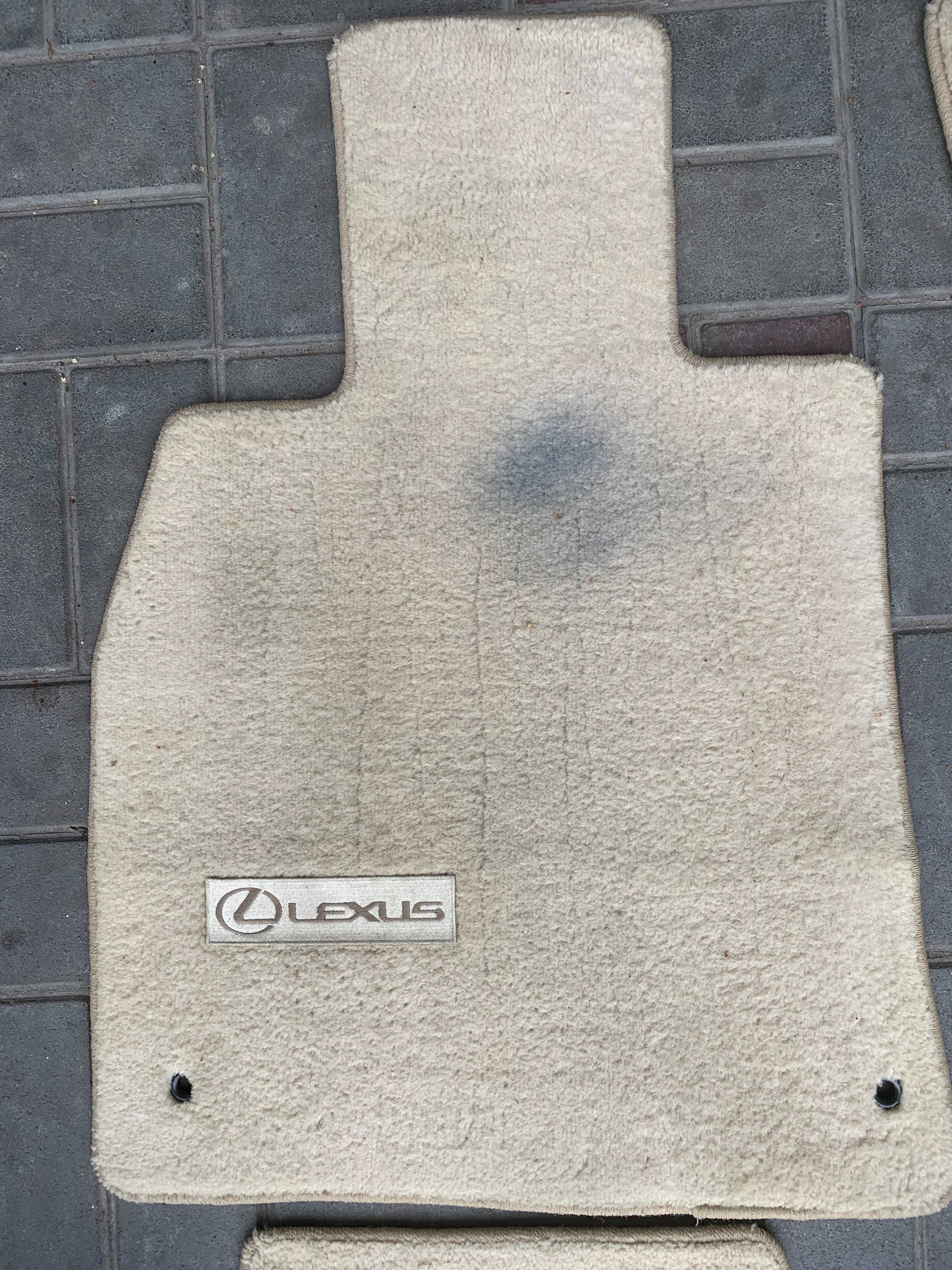 Коврики салона Lexus, комплект,№ PT208-50083, PT208-50071, PT208-50073