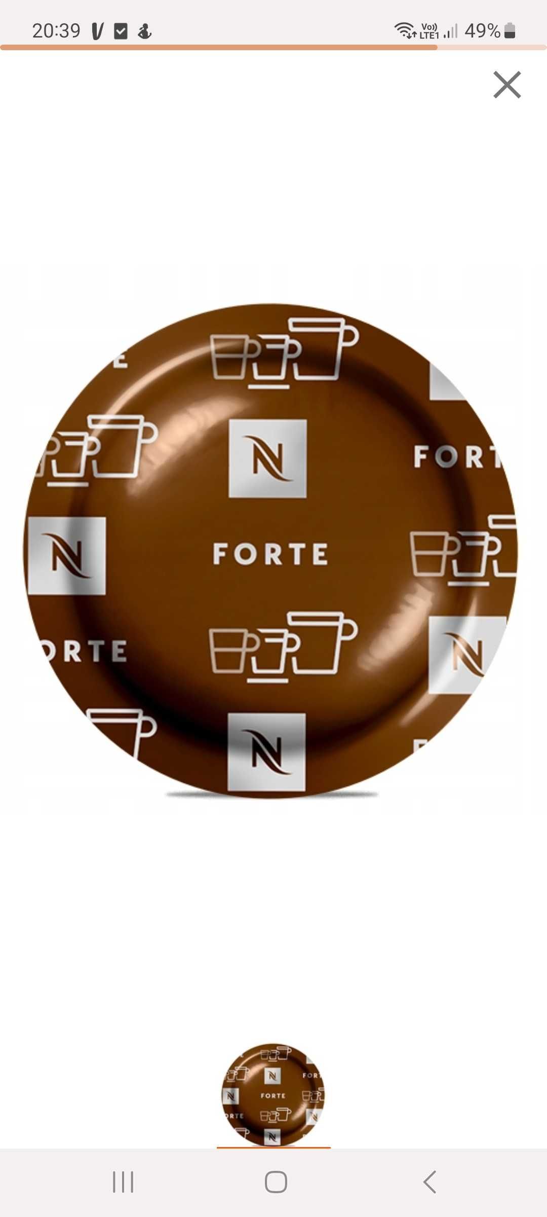 Nespresso Pro 7 x forte i 3 x finezzo