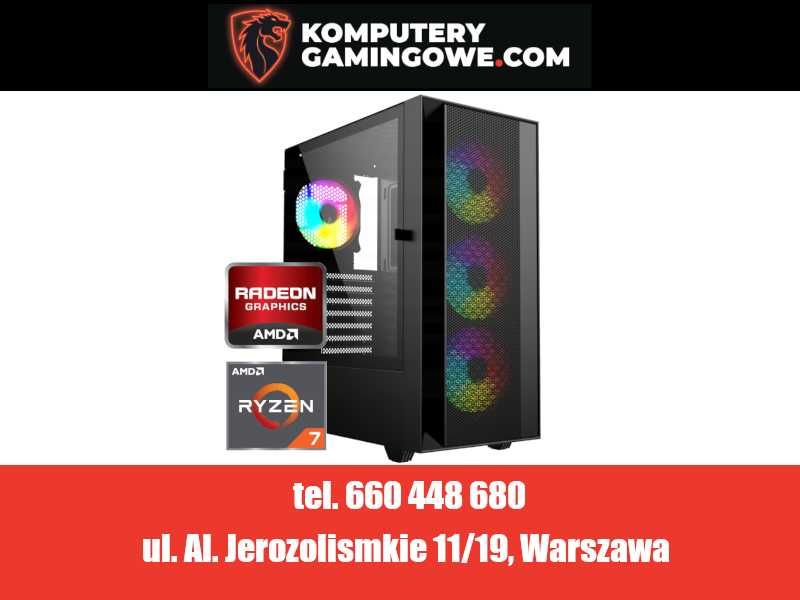 Nowy Komputer Gamingowy Ryzen 7 8700f 32GB 1TB RX 9060XT 16GB Win11