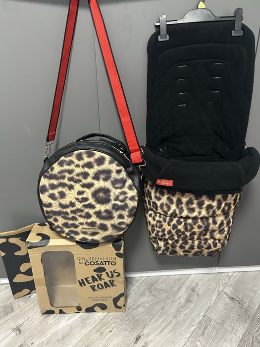 Ексклюзивний набор сумка та конверт леопард Cosatto