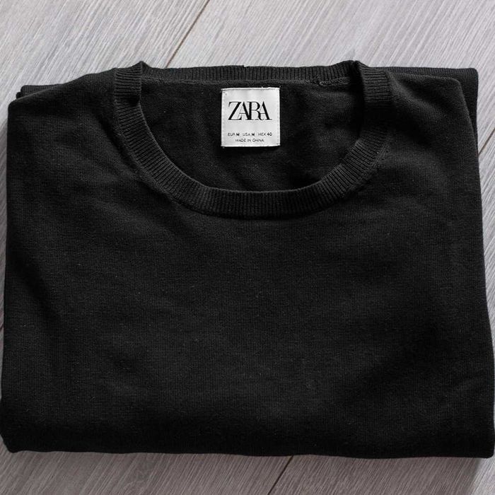Czarny sweter ZARA - rozmiar M