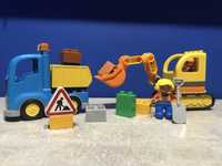 Lego duplo 10812 ciężarówka i koparka