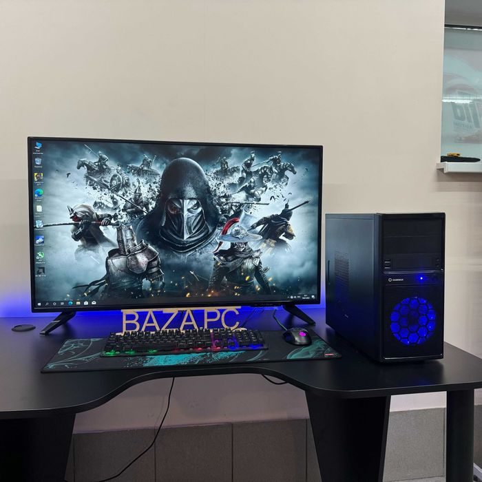 Игровой Компютер Intel Core i7, Gigabyte RX 470, 16GB RAM, HDD + SSD