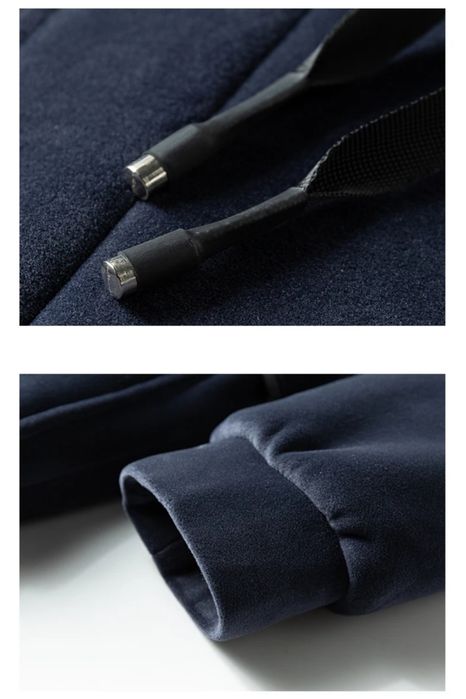 Зимний бархатный теплый мужской спортивный костюм Большой размер Батал