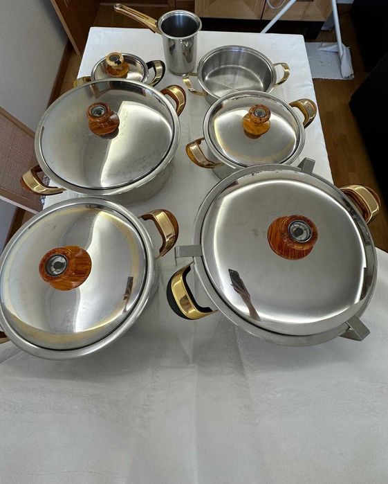 Conjunto de Panelas Royal Cook (10 Peças)