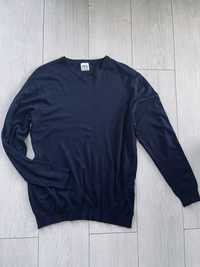 Granatowy sweter Zara L