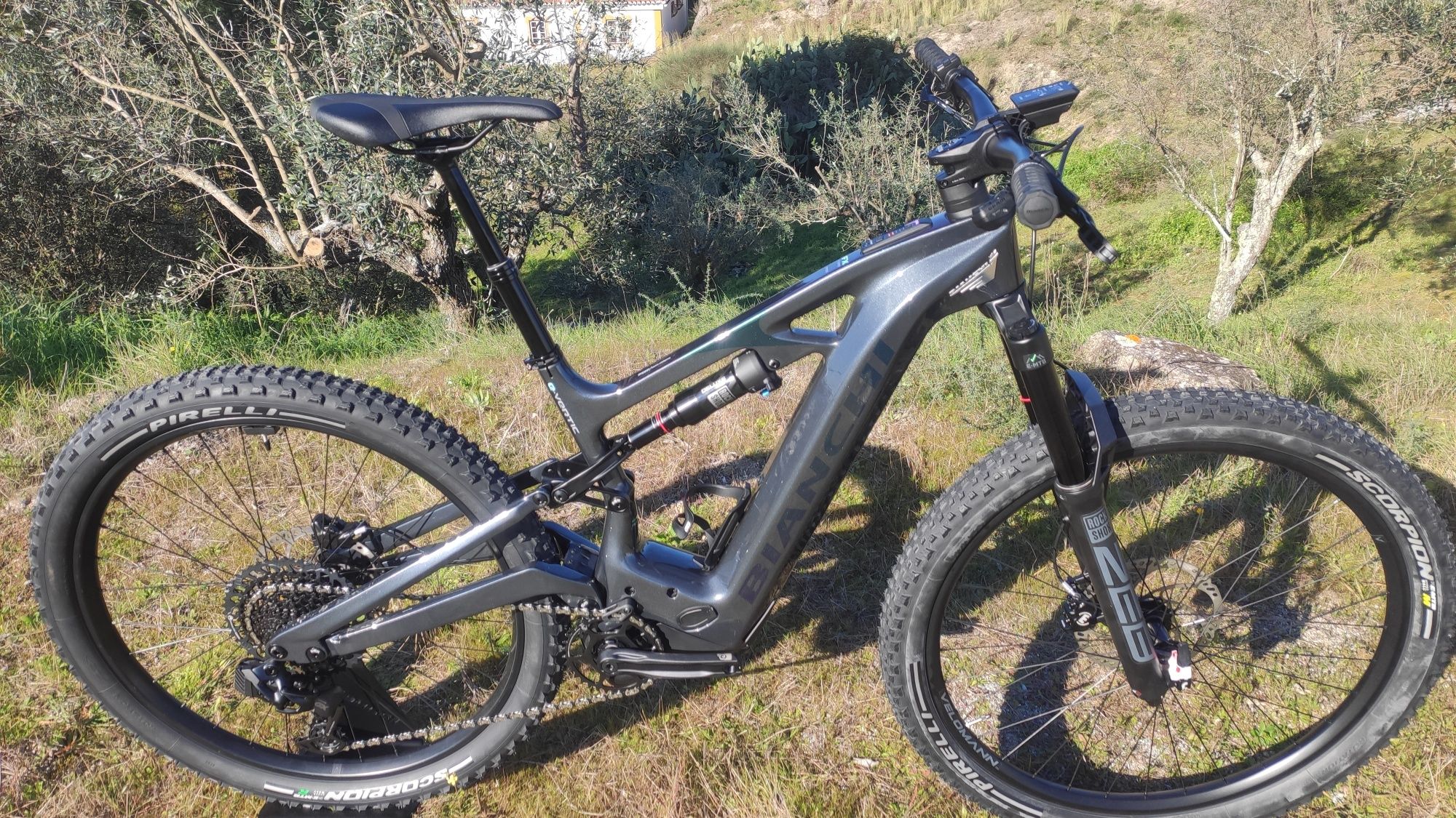 Bicicleta Eléctrica Bianchi E-Vertic FX Pro Carbono Sram AXS