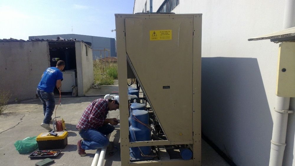 Ремонт чиллера и холодильного агрегата