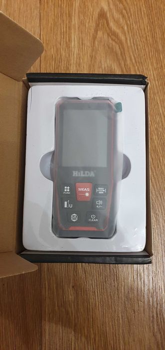 Лазерна рулетка 100м Hilda KTCJ368