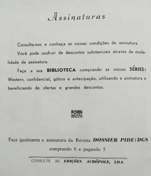 Revista n.1 Dossier Pide DGS "Na Teia da Pide"