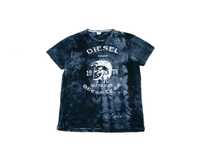 T-shirt y2k Diesel distressed logo L/XL slim