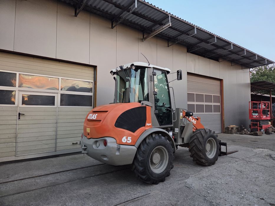 Ładowarka kołowa Atlas AR 65 Super, rok 2011, centralne smarowanie