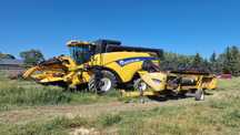 Kombajn New Holland 6080 heder wózek przystawka