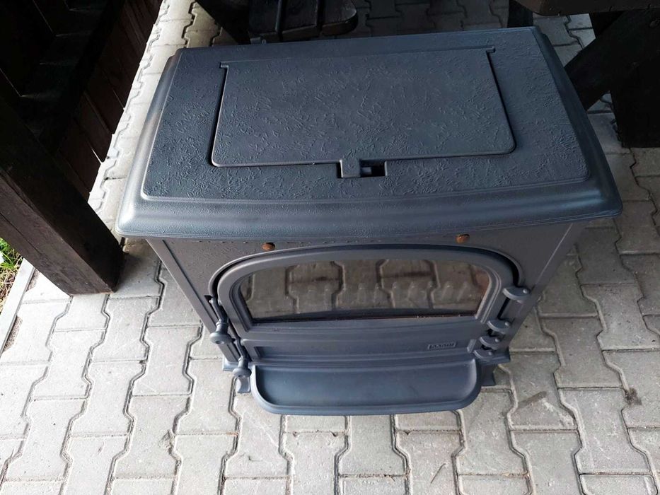 Piec kominkowy żeliwny na drewno/węgiel francuskiej firmy Godin