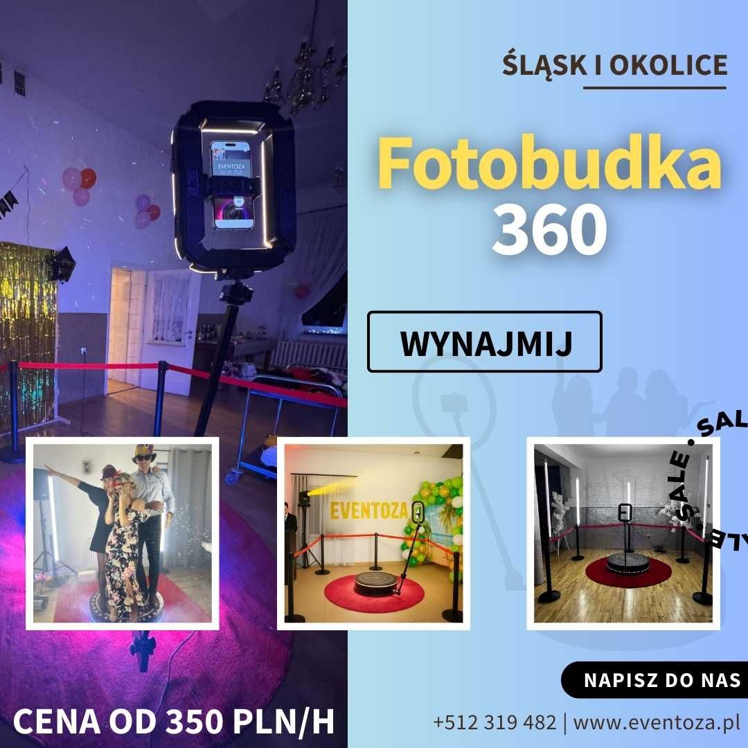 Najlepsza Fotobudka 360 | Dąbrowa górnicza | Śląsk i okolice