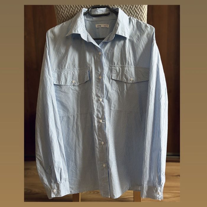 Koszula oversize w paski, Sinsay!