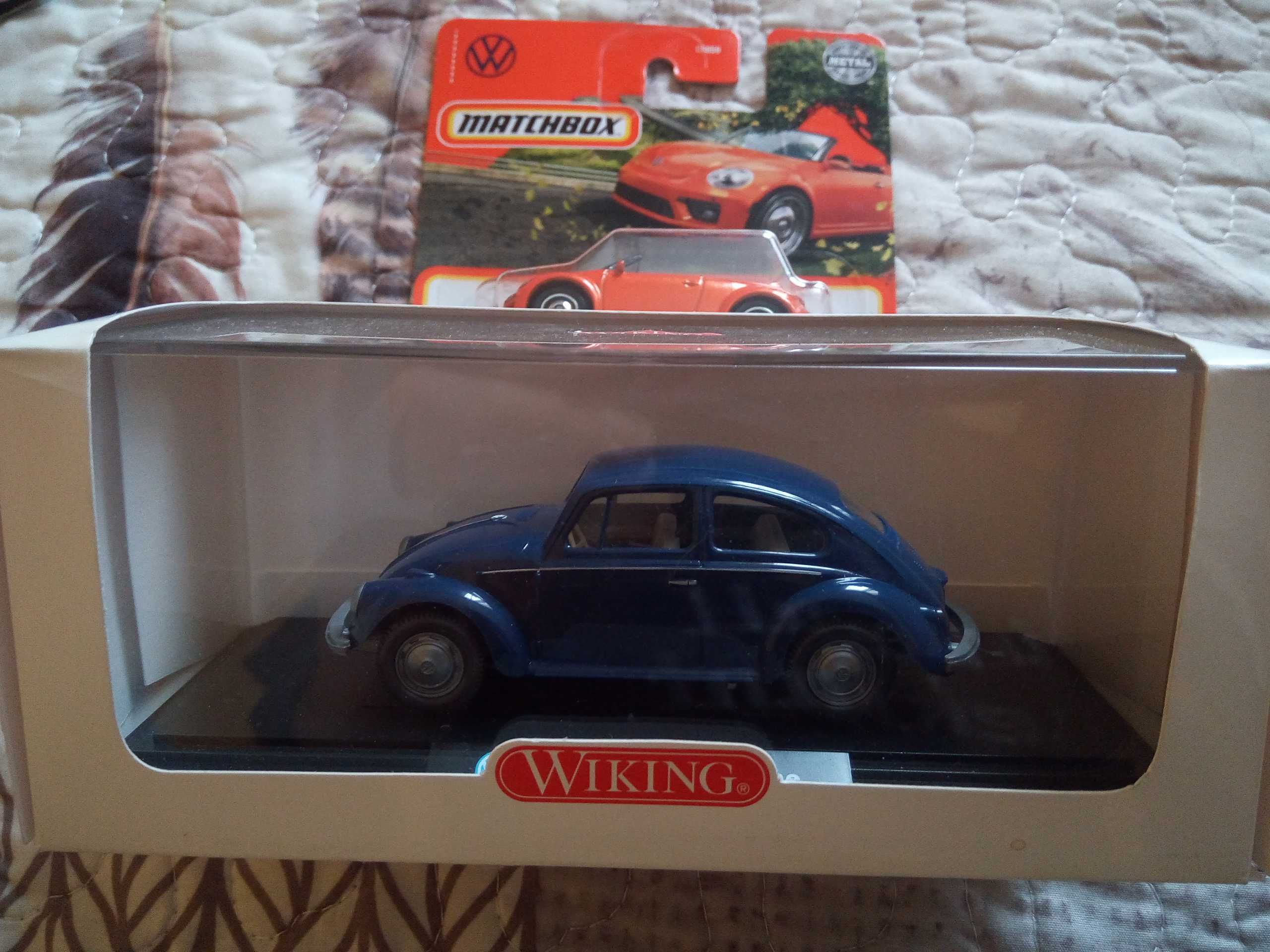 Wiking 1/40 VW Garbus Volkswagen New Beetle Yatming N hotwheels